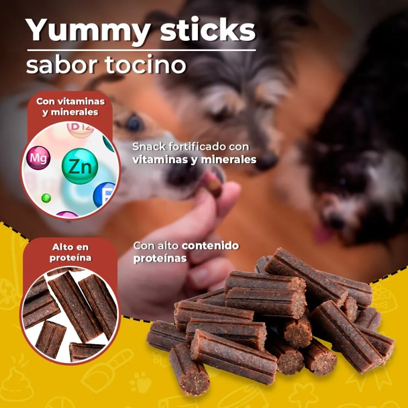 Yummy Bites Pollo/tocino 80 Gr Fancy Pets