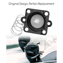 Kit de reparación de bomba de combustible compatible con Mercury 80-125HP 1988-2004, reemplazar 811287