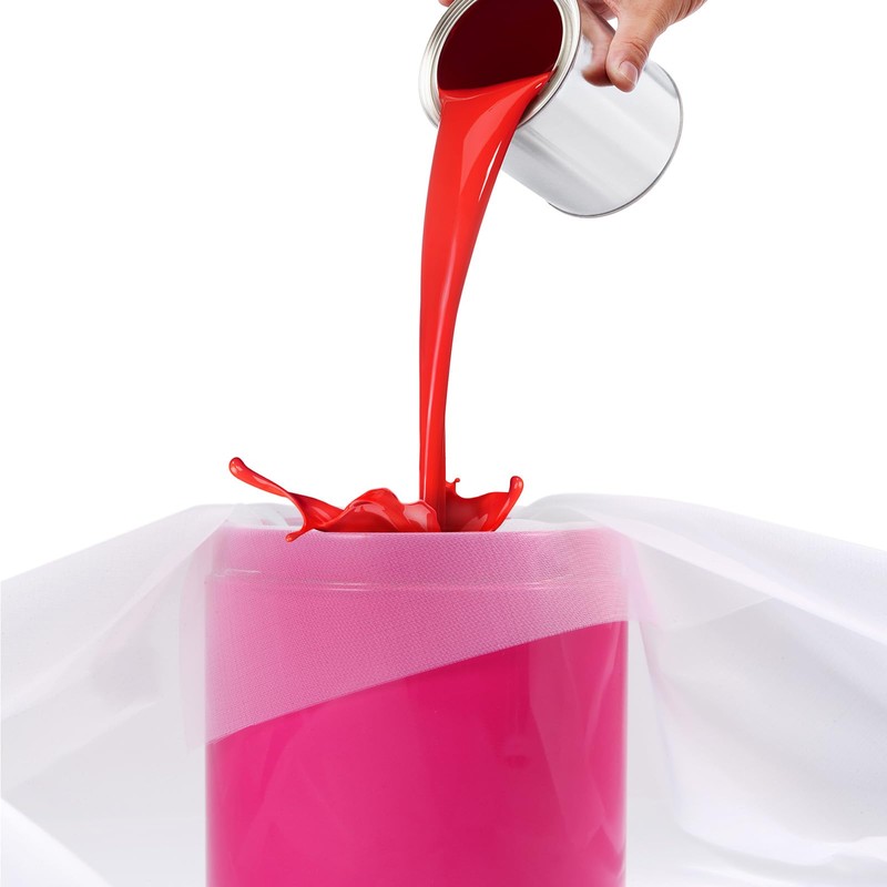 sourcing map 2pcs 100 Micron Paint Nylon Mesh Filter Woven