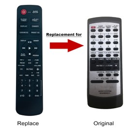 N2QAGB000015 Replacement Remote Control Compatible for Panasonic CD Stereo System SC-AK200 SC-AK300 SC-AK490 SC-AK500 SA-AK500 SA-AK490 SB-AK500 SB-AK300 SB-AK200 SA-AK200 SA-AK300 SC-AK300K SCAK500
