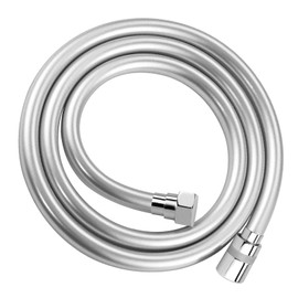 Oupukle Shower Hose Shower Hose 2.5 m Five Layers Anti-Explosion Design, PVC Flexible Universal Shower Hose with Premium Double Brass Head, Shower Hose 250 cm Anti-Twist, Anti-Kink