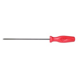 Mayhew Tools 27554 USA Square Recess Screwdriver, Red, No. 1 x 8-Inch