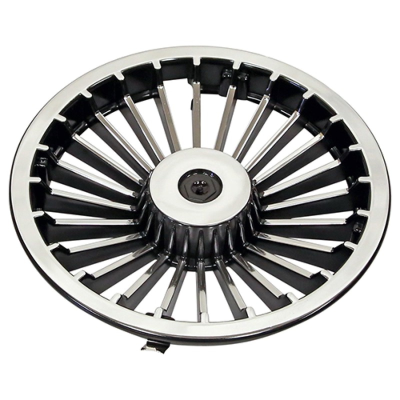 Red Hawk CAP-0002 Wheel Cover Compatible With/Replacement For E-Z-GO 19241G1,