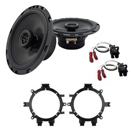 Harmony Audio HA-R5 Compatible with Chevy Avalanche 2002-2006 Rhythm Series 5.25" Replacement 225W Speakers & Grills, HA-724568 Factory Speaker Replacement Harness and HA-823002 Speaker Adapter Kit