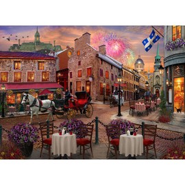 Vermont Christmas Company Old Montreal Jigsaw Puzzle 1000 Piece