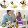 Rngeo 2 Pack Stainless Steel Pineapple Corer Cutter Slicer Peeler