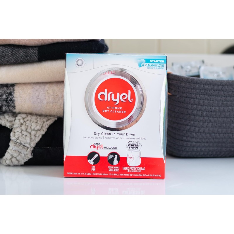 dryel at-Home Dry Cleaner Starter Kit - 4 Loads