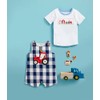 Mud pie Kid's Boy Farm Smocked Tee