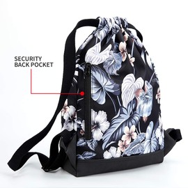 Kalidi Unisex Bag, Backpack with Drawstring, Daypack, Gym Bag, Sports Bag, With Inner Pocket, 11 Litres for Sports, Travel and City