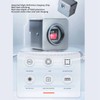 USB Microscope Camera 4K 8MP Digital Electronic Eyepiece with 0.5X