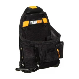 TOUGHBUILT TB-CT-24 Project Pouch With Hammer Loop Tool Belt Utility Waist Bag