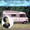 RV City Water Inlet with Check Valve, Anti-Backflow 3/4" NH