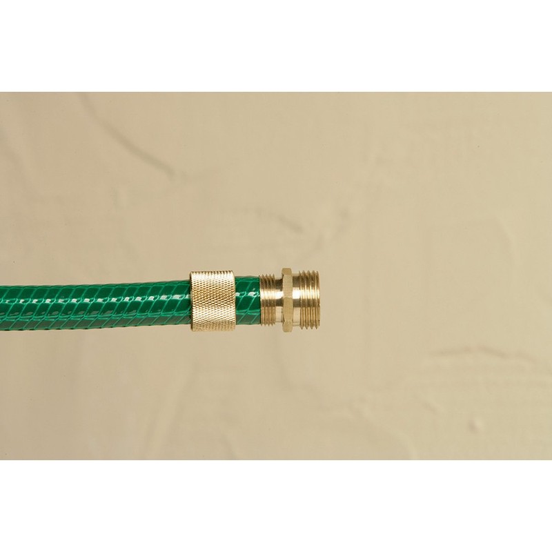 Orbit 56801N 5/8 Inch Repair Mender Hose Connector, Male, brass