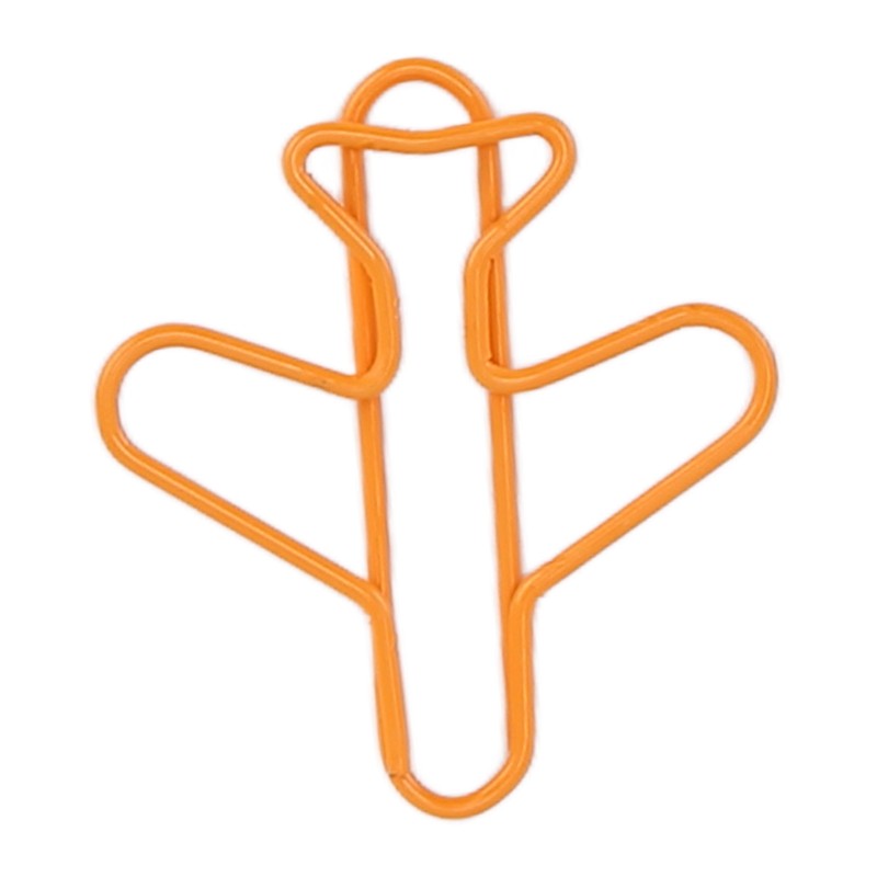 Aircraft Shape Paper Clips Cute Small Paperclips for Office School