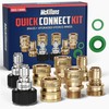 McKillans® Pressure Washer Quick Connect Kit, M22-14mm to 3/8" Male