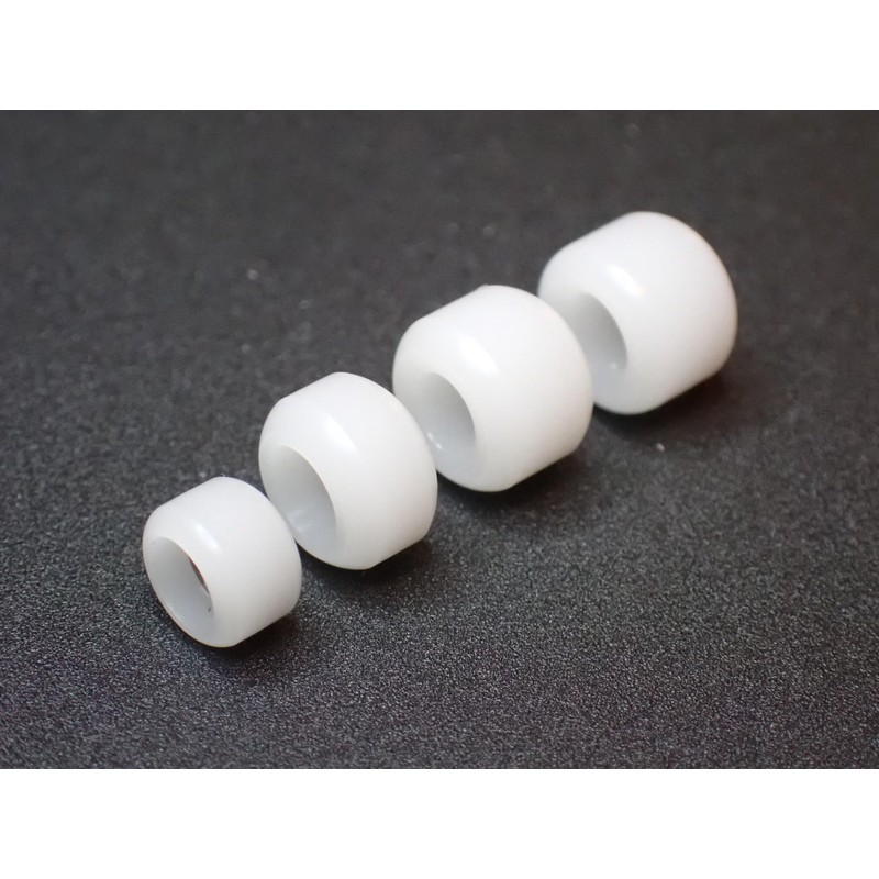 SPITBOARDS Fingerboard Big Wheels with Real Ball Bearings, Professional CNC