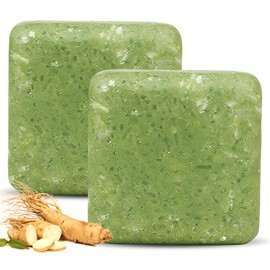YOFDAL 2 Pezzi Shampoo solido bio Anticaduta, Shampoo Crescita Capelli Grassi solido Naturale Vegano
