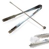 MMmall Ice Tongs, Stainless Steel, Made in Japan, Set of