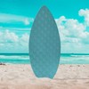 iBOARD Skipper Skimboard 36/41" – Gloss Wood Board w/ Traction