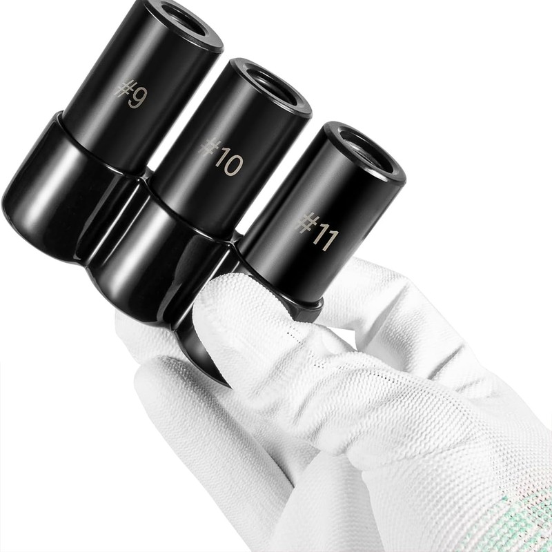 70940 Tap Socket Set, 5/8’’ 11/16’’ 3/4’’ Tap Sockets For