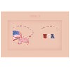 USA Flag & Stars Face Stickers by Mercy London 4th