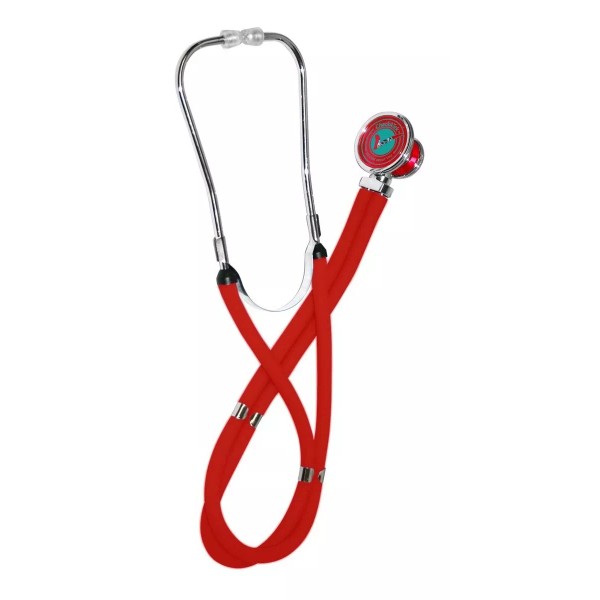 CheckATek Estetoscopio Doble Campana Rappaport Color Rojo