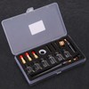 Welding Torch Kit Glass Nozzle Gun Tail Tungsten Clamp Silicone