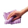 Vileda EFFICIENCY AND BEAUTY Microfiber kitchen towel, purple, 19 x