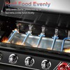 Criditpid Grill Replacement Parts for Dyna-Glo DGH450CRP, Stainless Steel Heat