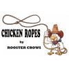 ROOSTER CROWS MICRO Chicken Roping Dummy w/ 2-Chicken Ropes Roping