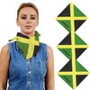 Basic Sense Jamaica Flag Bandana, Cotton Carnival Biker Bandanna, Headwear,