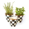 MACKENZIE-CHILDS Enamel Herb Pots, Small Plant Pots for Herbs or