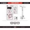 Zefal Profil MAX FP60 Aluminum Alloy Floor Pump With Guage