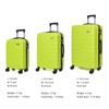 Luggage Set 3 Pieces (20/24/28) -Suitcase Set - Carry on