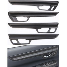 AntBooBoo for Honda CRV 2023 2024 2025 EX-L, Sport Touring Hybrid Interior Door Panels Protetive Cover, Luxurious Wood Grain Interior Cover Moulding Trims for The New CR-V- Wood