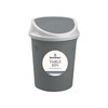 MVS Wholesale Handy Table Bin Product Dimensions:(D) 10.2(H) Including Lid 18.5cm - GREY