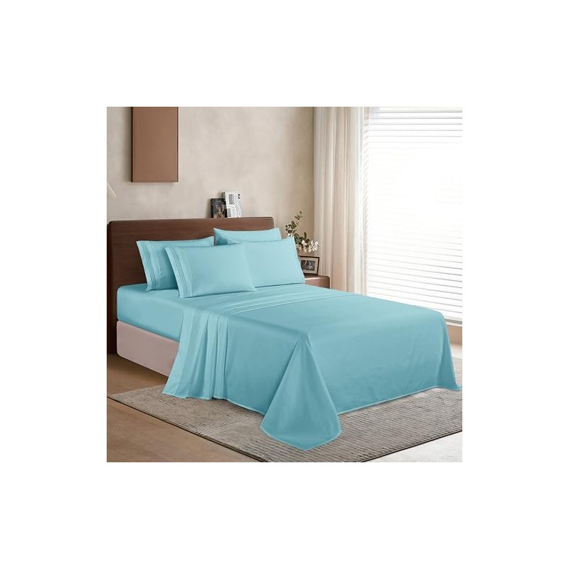 SandersCollection 1500 Thread Count Egyptian Quality 4 pc Sheet Set,