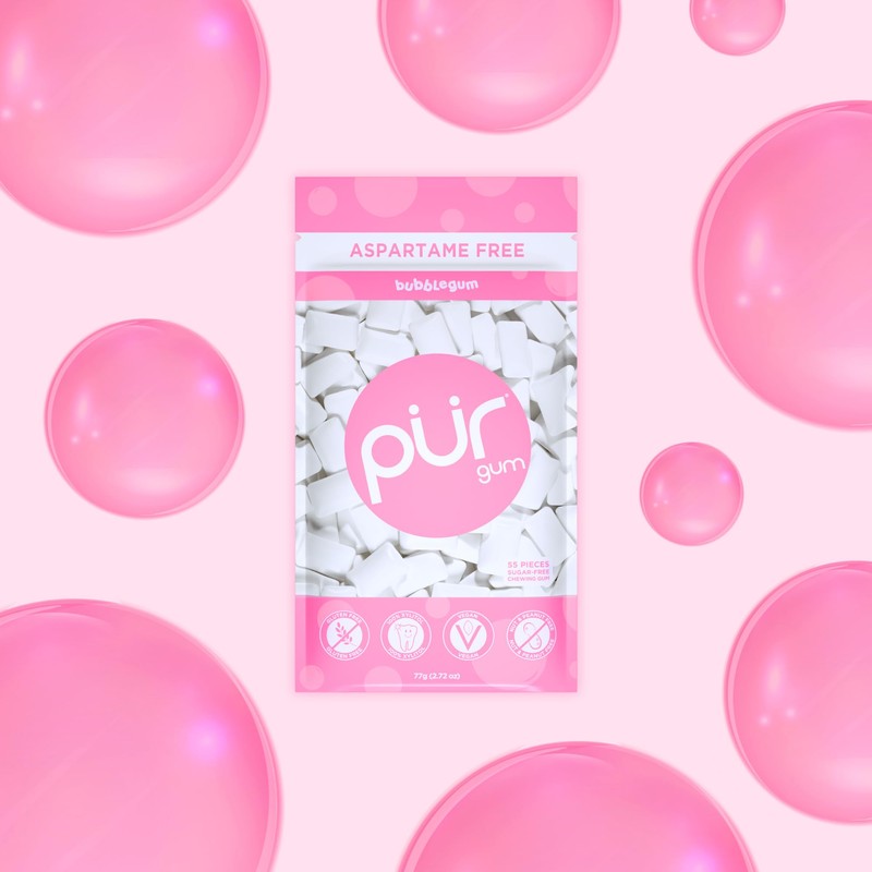 PUR Gum | Aspartame Free Chewing Gum | 100% Xylitol