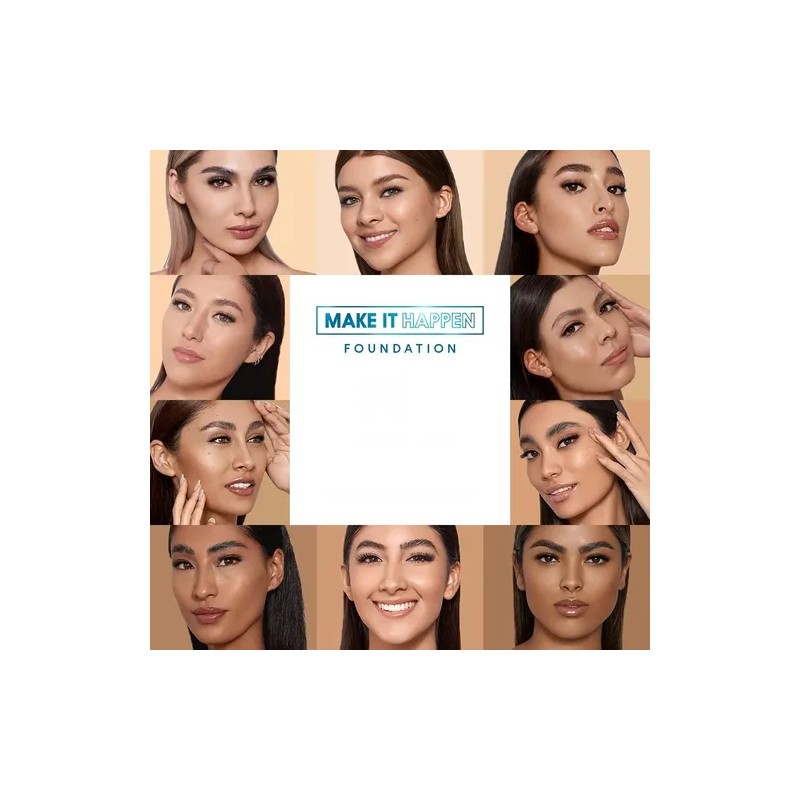 Base Maquillaje Altacobertura Makeithappen Arantza A9 Honey