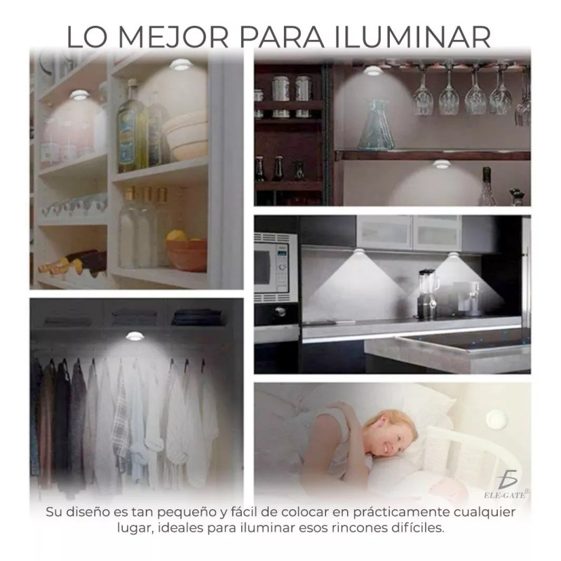 Ele-Gate Kit De Tres Lámparas Led + Control Remoto Auto