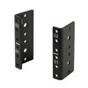 Tecmojo 2U Vertical Rack Rail Pair Kit DIY Rack Rails