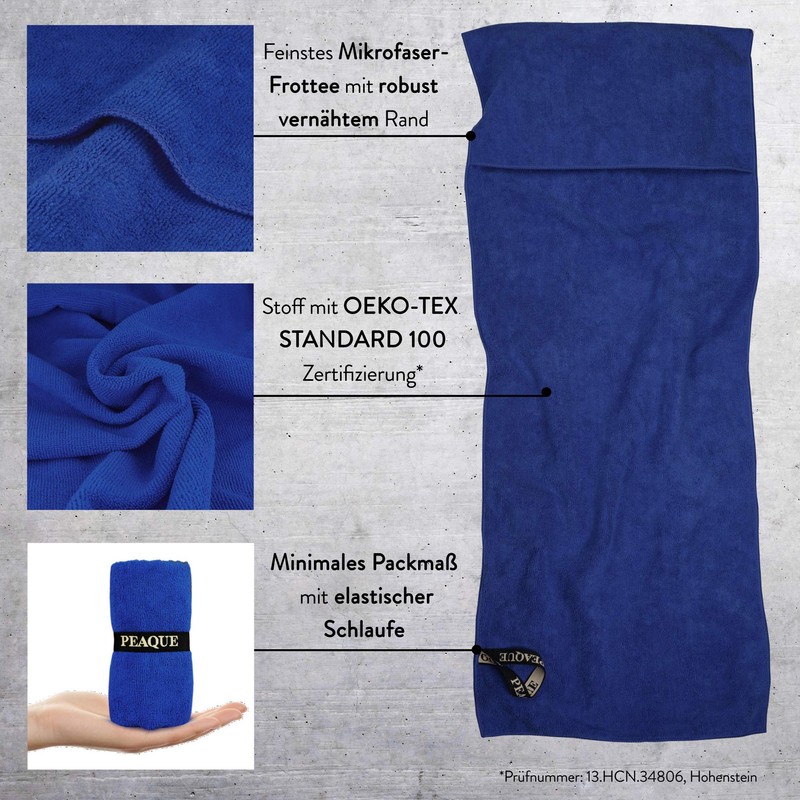 Microfibre Fitness Towel, with Terry Cloth Structure | Sports Towel
