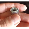 M10 Locking Nyloc Hex Nuts Metal Steel Sheet Zinc Plated