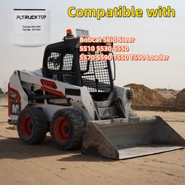 FLTRUCKTOP 7012303 Oil Filter Compatible with Bobcat Skid Steer S510 S530 S550 S570 S590 T550 T590 Loader Replaces 7012303 6675517