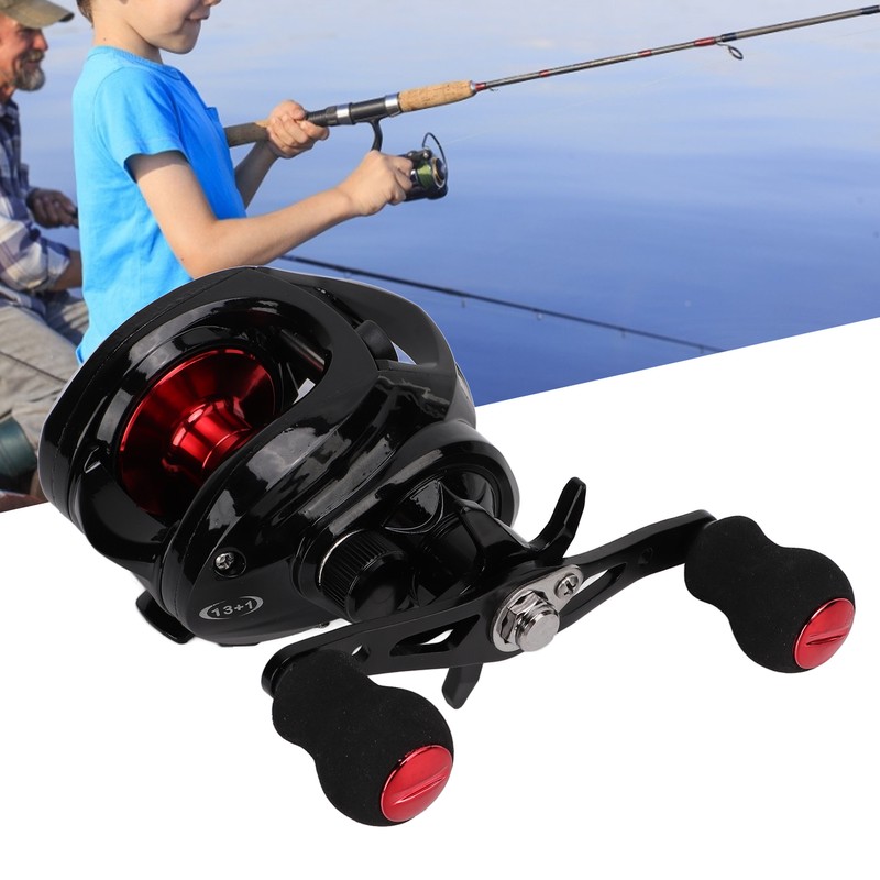 7.2:1 High Speed Baitcasting Reel Strong Braking Force Durable Magnetic