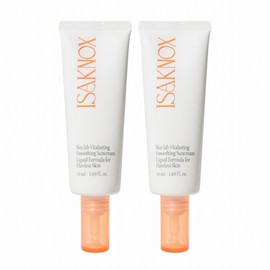 ISA KNOX Nox Lab Vita Lasting Smoothing Sun Cream 50ml x 2 / 이자녹스 녹스랩 비타래스팅 스무딩 선크림 50ml 2개