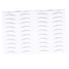 Baluue 4sheets Eyebrow Stickers of Hair-like Simulation Eyebrow Makeup Tools