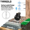 TIBEGOLD 5" Spring Loaded Gate Caster, Heavy Duty Gate Wheel