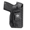 M&P Shield 9mm Holster, Carbon Fiber Kydex Holster IWB for