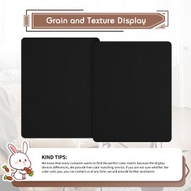 KING MOUNTAIN Leather Repair Patch,2 Packs 9 x 11 Inches self Adhesive Leather Repair Tape for Damaged Leather Furniture, Sofa Seating,Car Seats, Leather Goods(Black)